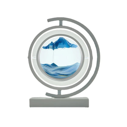 Customizable 2024 LED 3D Sand Hourglass Decoration