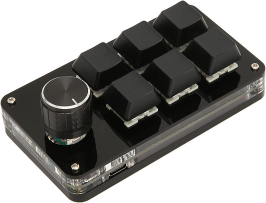 Compact Programmable Keypad with Knob 